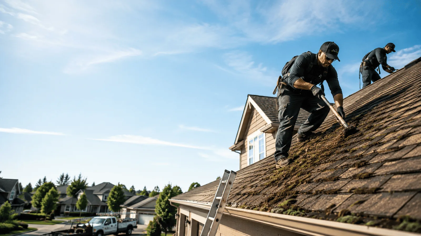 Roof Moss Removal in Gloverville, SC near me